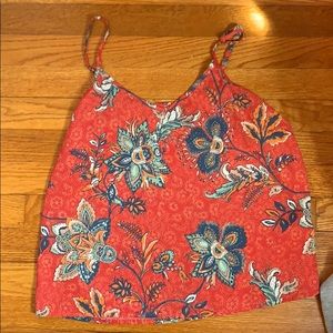 Floral tank top